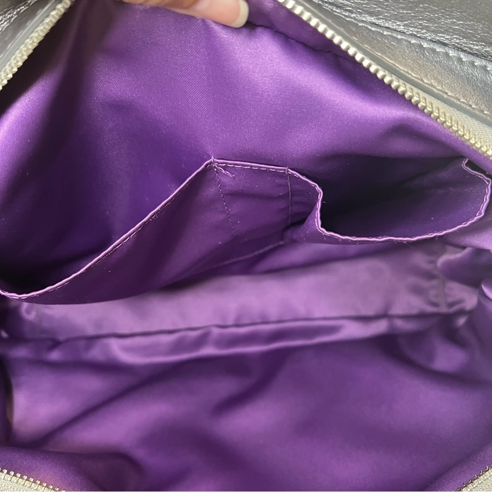 Coach Gray and Silver Signature Hobo Shoulder Bag - Picture 16 of 16